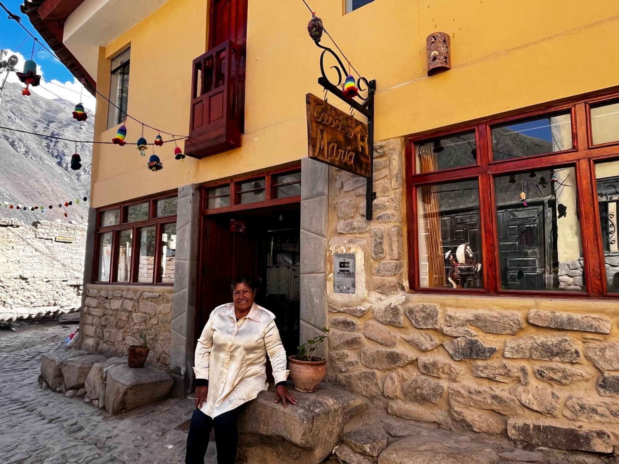 Bed and Breakfast Casa D'Maria Ollantaytambo Exterior foto